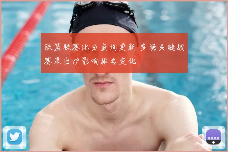 欧篮联赛比分查询更新 多场关键战赛果出炉影响排名变化